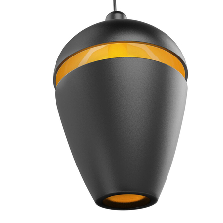 Lampa wisząca Maxlight COMETSHINE P0471 czarny/złoty