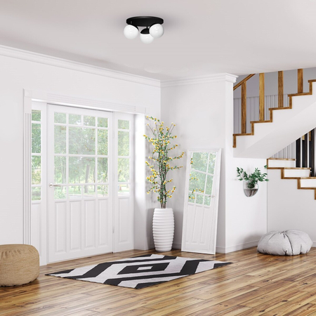 Milagro Lampa sufitowa SFERA BLACK 3xE14 MLP8858 CZARNY