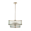 Lampa wisząca Endon Lighting Ridgeton 110944 mosiądz