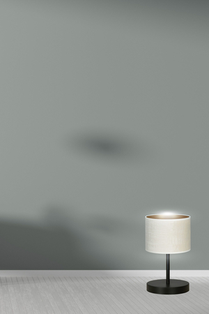 Lampa stołowa HILDE LN1 BL WHITE Emibig 1052/LN1 biały/czarny