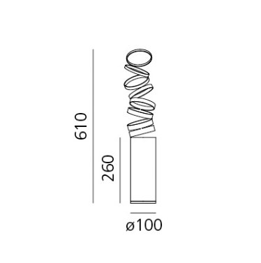 Lampa stołowa Artemide DOI4600C02 Decompose Light