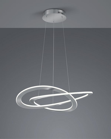 Lampa wisząca Trio 321710107 srebrny