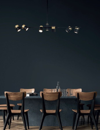 Lampa wisząca Maxlight P0409 czarny