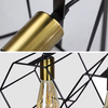 Lampa wisząca Abigali Honey LWH-5XE27, czarny 5xE27