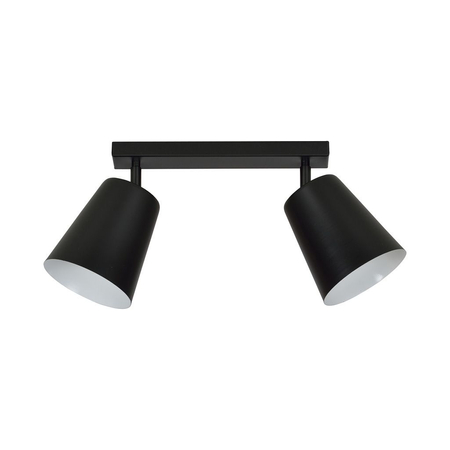 Lampa wisząca PRISM 2 BLACK / WHITE Emibig 385/2 biały/czarny