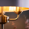 Lampa stołowa Endon Lighting Highclere 98932 mosiądz