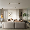 Sollux Lighting Plafon NERO 22,5 czarny/chrom SL.1409