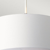 Lampa wisząca Elstead Lighting Balance biały/srebrny BALANCE-P-WPN
