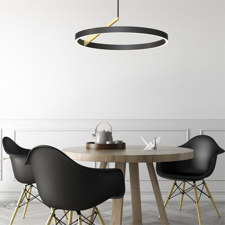 Lampa wisząca Zuma Line MD3689-1M-3BGT MALU LAMPA WISZĄCA
