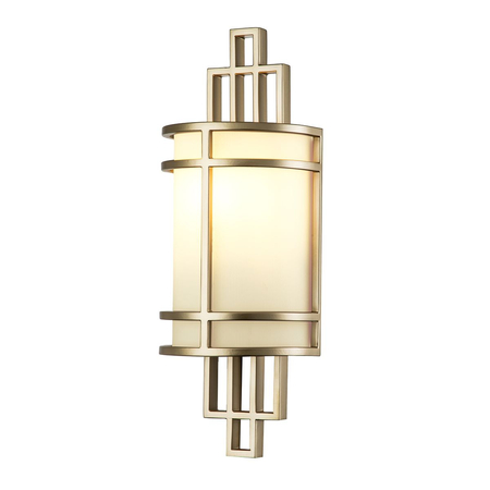 Kinkiet Elstead Lighting Fusion mosiądz FE-FUSION1-PNBR