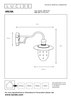 Lampa zewnętrzna Lucide ARUBA brązowy 11871/01/97