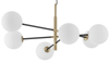 Lampa wisząca Luces Exclusivas PLATO LE41767 czarny/złoty