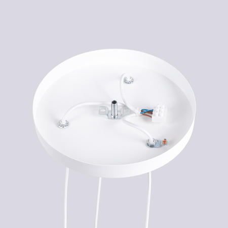 Sollux Lighting Lampa wisząca HALO 3P biała SL.1710