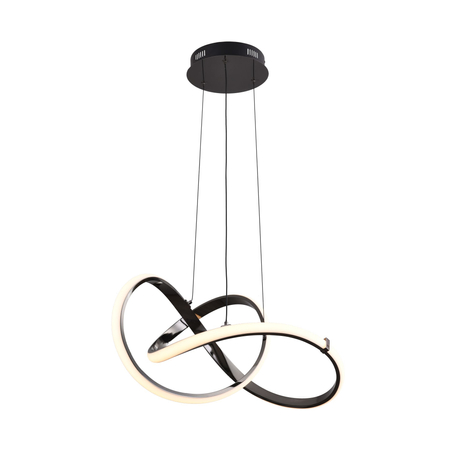 Lampa wisząca INDIGO Zuma Line MD9717-1-3BCD czarny/złoty