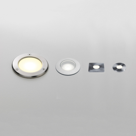 Lampa gruntowa Astro Terra Round 28 LED 1201005 Szczotkowana Stal Nierdzewna