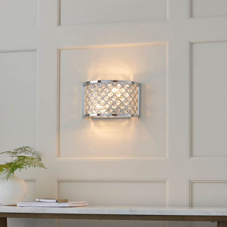 Kinkiet Endon Lighting Hudson HUDSON-2WBCH chrom