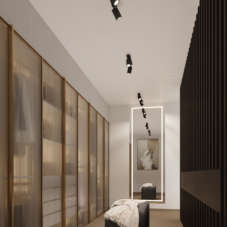 Sollux Lighting Plafon KARBON 3P czarny SL.1582