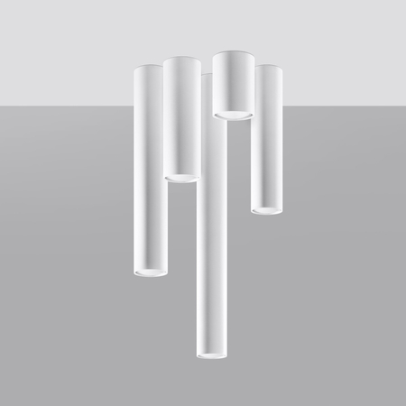 Sollux Lighting Plafon LAGOS 10 czarny SL.1000
