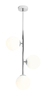 Plafon PLAFON LIBRA 3 CHROME Aldex 1094PL_E4 chrom
