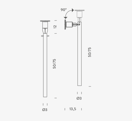 Kinkiet Nemo CANHSW42 Canna Nuda