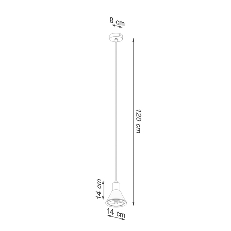 Sollux Lighting Lampa wisząca TAZILA 3 biała [ES111] SL.0988