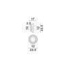 Kinkiet Luces Exclusivas ALMENDA LE45270 inny