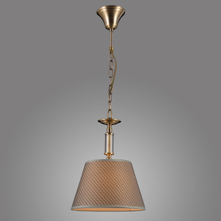 Lampa wisząca Italux Zanobi PND-43272-1 Brąz antyczny