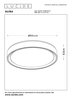 Lampa sufitowa Lucide NURIA 79182/36/31 biały