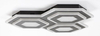 Lampa sufitowa Rabalux Bitsi 71115 czarny