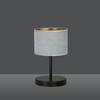Lampa stołowa HILDE LN1 BL GRAY Emibig 1050/LN1 czarny/chrom