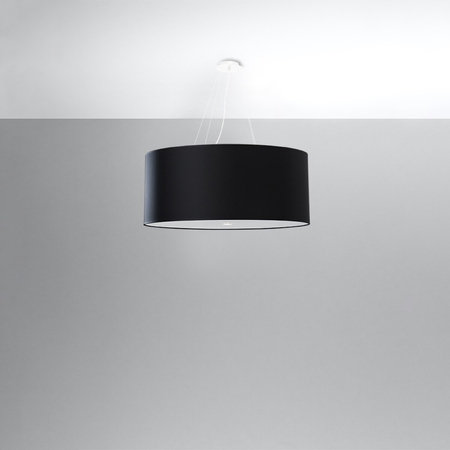 Sollux Lighting Żyrandol OTTO 70 czarny SL.0790