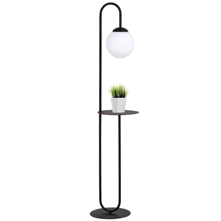 Lampa podłogowa BARI LP1 Emibig 1235/LP1 biały/czarny