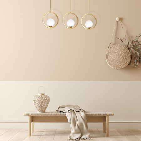 Milagro Lampa wisząca VIENNA 3xE14 MLP5574 Mosiądz