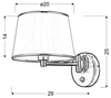 Kinkiet Candellux 21-01279 Ibis