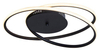 Lampa sufitowa Rabalux Meridia 3256 czarny matowy