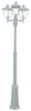 LONDON 483 WHITE E27 LED 3 X 9W TRIPLE