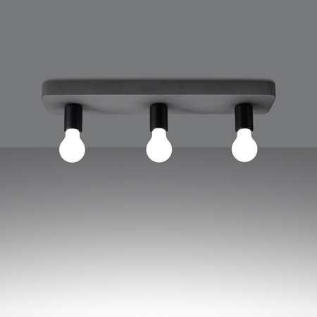 Sollux Lighting Plafon TELESTO biały/ciemny brąz SL.1392
