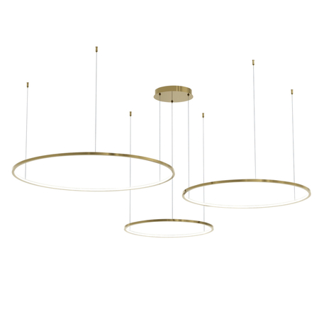 Milagro Lampa wisząca Saturno Gold 100W LED ML0847 ZŁOTY