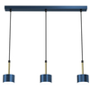 Milagro Lampa wisząca ARENA BLUE/GOLD 3xGX53 MLP7773 Niebieski / Złoto