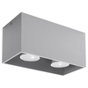 Sollux Lighting Plafon QUAD naturalne drewno SL.0493