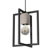 Milagro Lampa Wisząca Ralph 1xE27 MLP3710 CZARNY