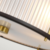 Lampa wisząca Elstead Lighting Corona czarny/mosiądz DL-CORONA-3P-BAB