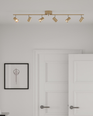 Lampa sufitowa By Rydens Correct 6-lights 4202100-6501 złoty