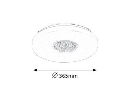 Lampa sufitowa Rabalux Britney 2720 biały