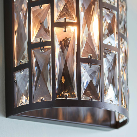 Kinkiet Endon Lighting Belle 69392 brązowy