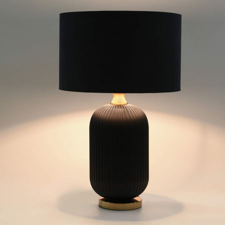 Lampa stołowa Tamiza duża 1xE27 czarna LP-1515/1T big