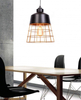 Lampa wisząca Lumina Deco LDP 7933 (BK) Bagsy