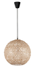 Lampa wisząca Luces Exclusivas OVIEDO LE42121 drewniany