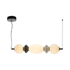 Lampa wisząca Italux Balos PND-94921-3A-BK Czarny mat