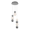 Lampa wisząca Italux Oter PND-83728-21W-3K-CH Chrom